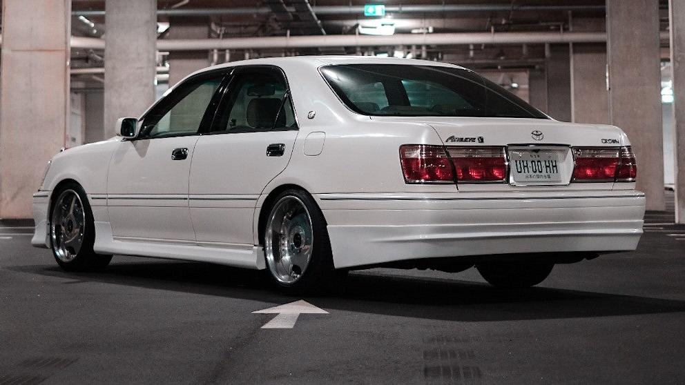 Wald style rear lip Toyota Crown sedan GZ/JZS171/173/175