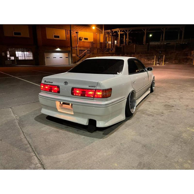 Vertex style rear half bar spoiler lip GX/JZX100/101/105 Toyota Mark II