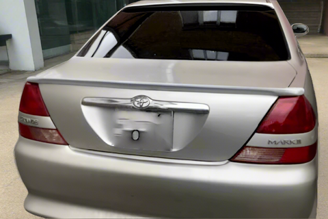 Vertex Boot lip spoiler X110 Toyota Mark II Sedan